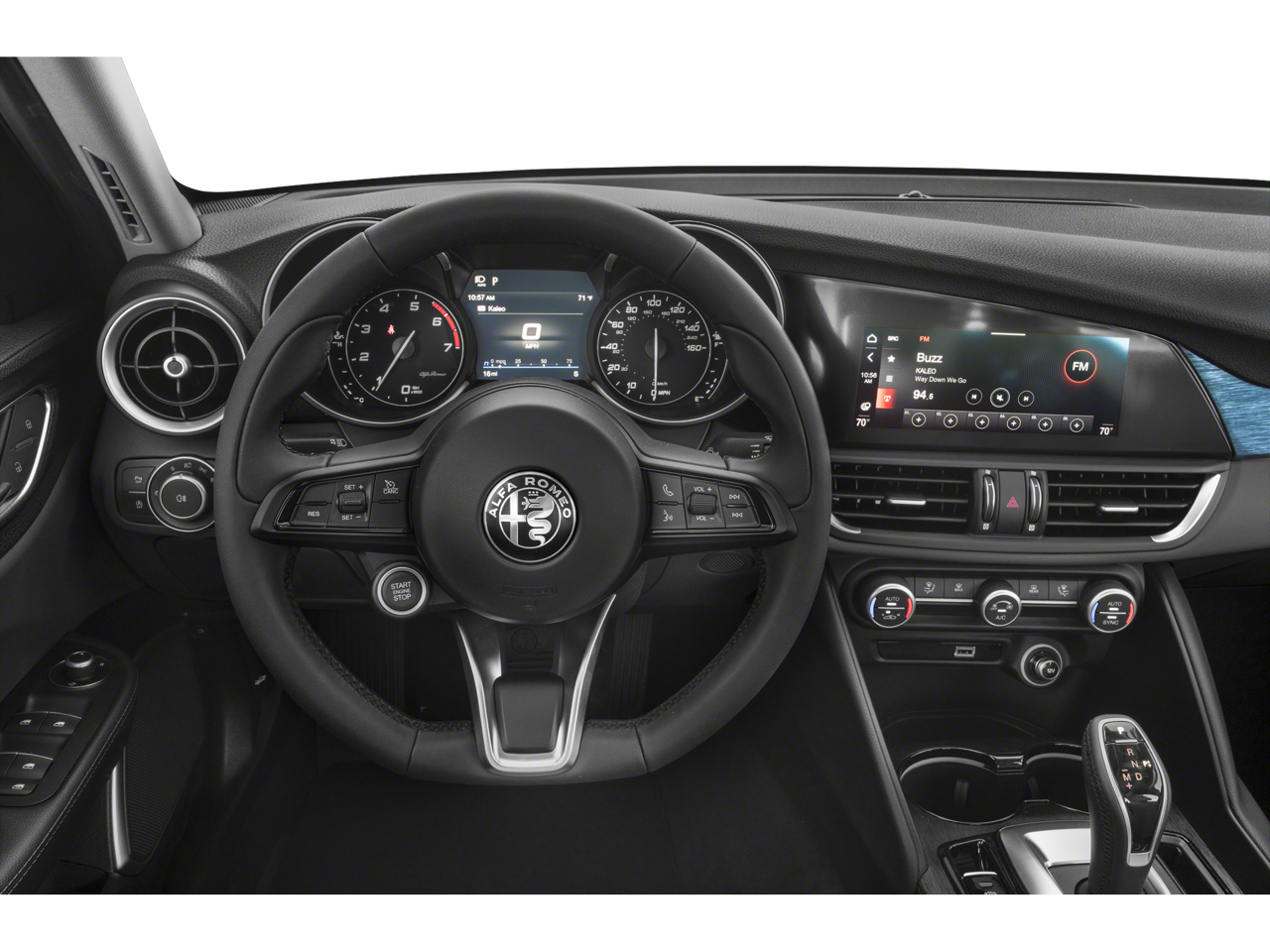 2022 Alfa Romeo Giulia — interior view
