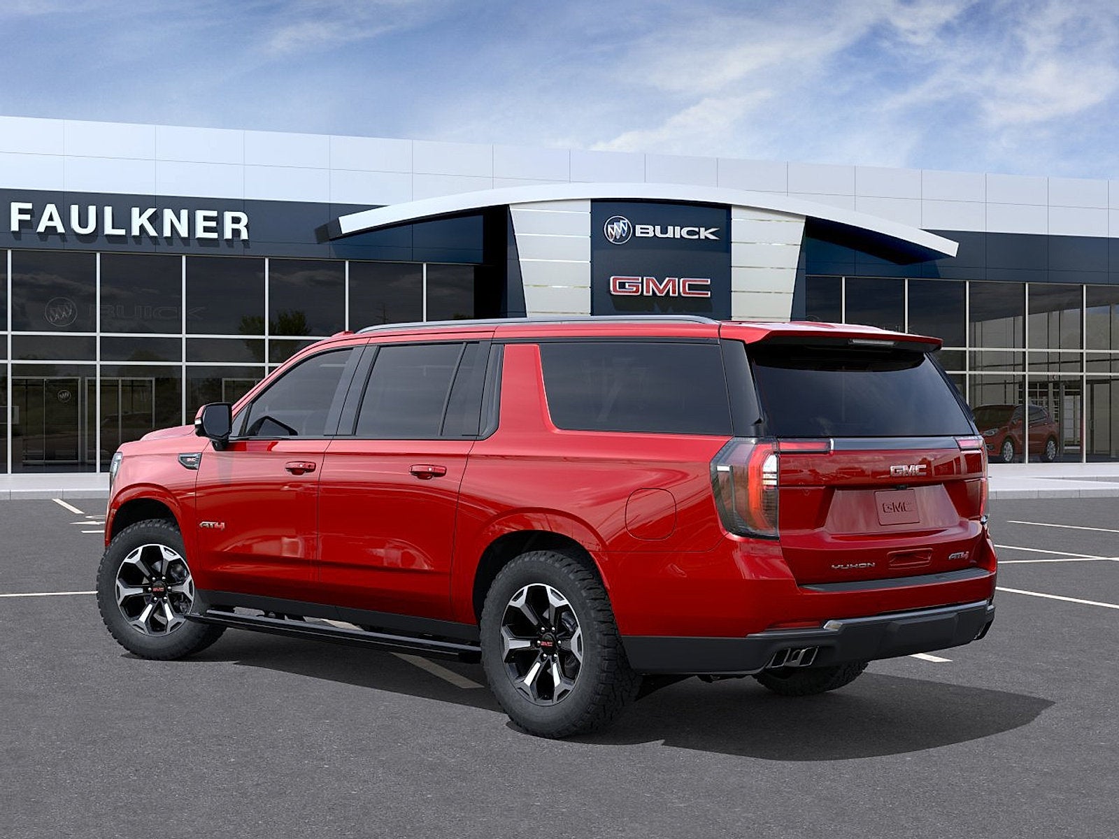 2026 GMC Yukon XL — rear three-quarter view