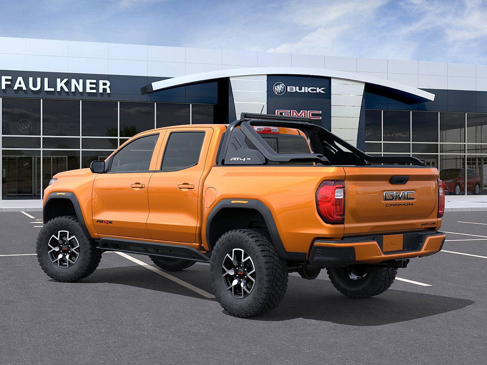 2026 GMC Canyon — rear three-quarter view