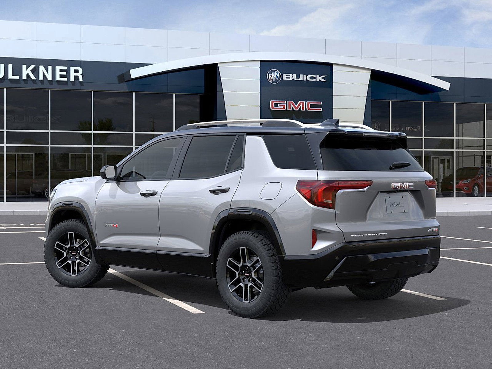 2026 GMC Terrain — rear three-quarter view