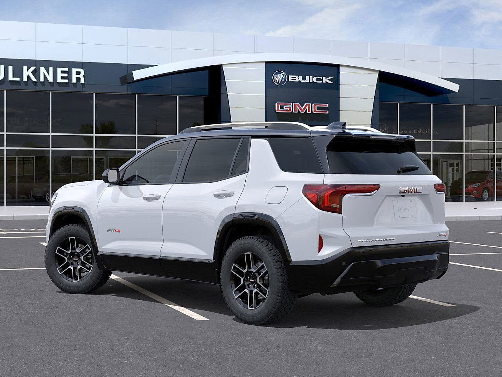 2026 GMC Terrain — rear three-quarter view