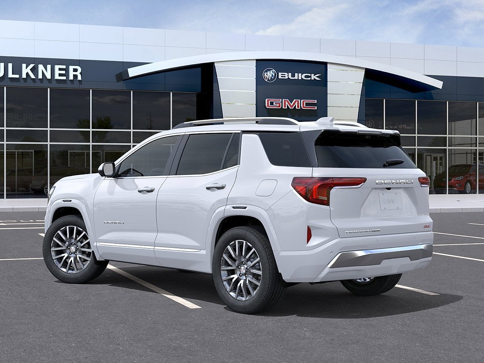 2026 GMC Terrain — rear three-quarter view