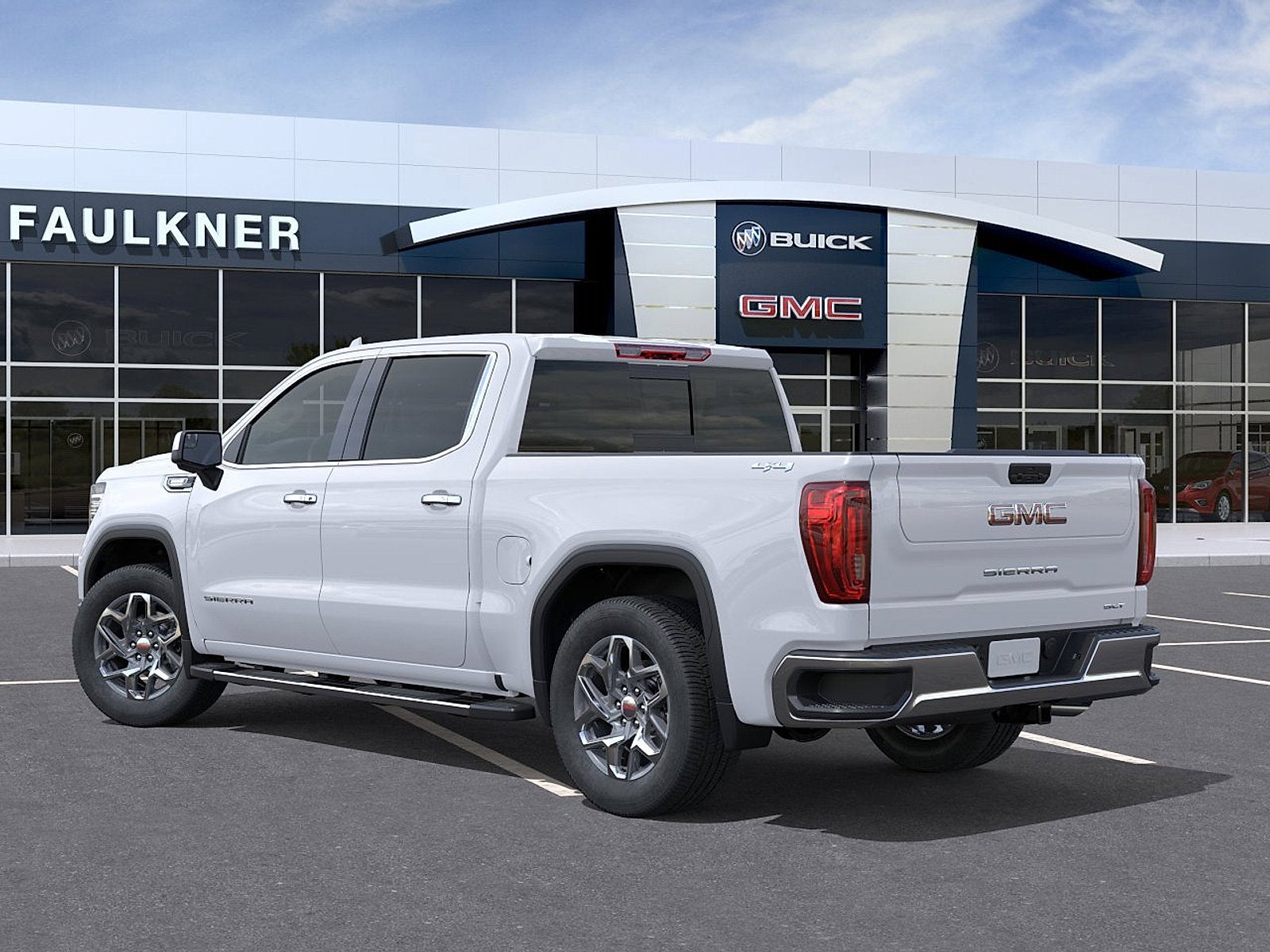 2026 GMC Sierra 1500 — rear three-quarter view