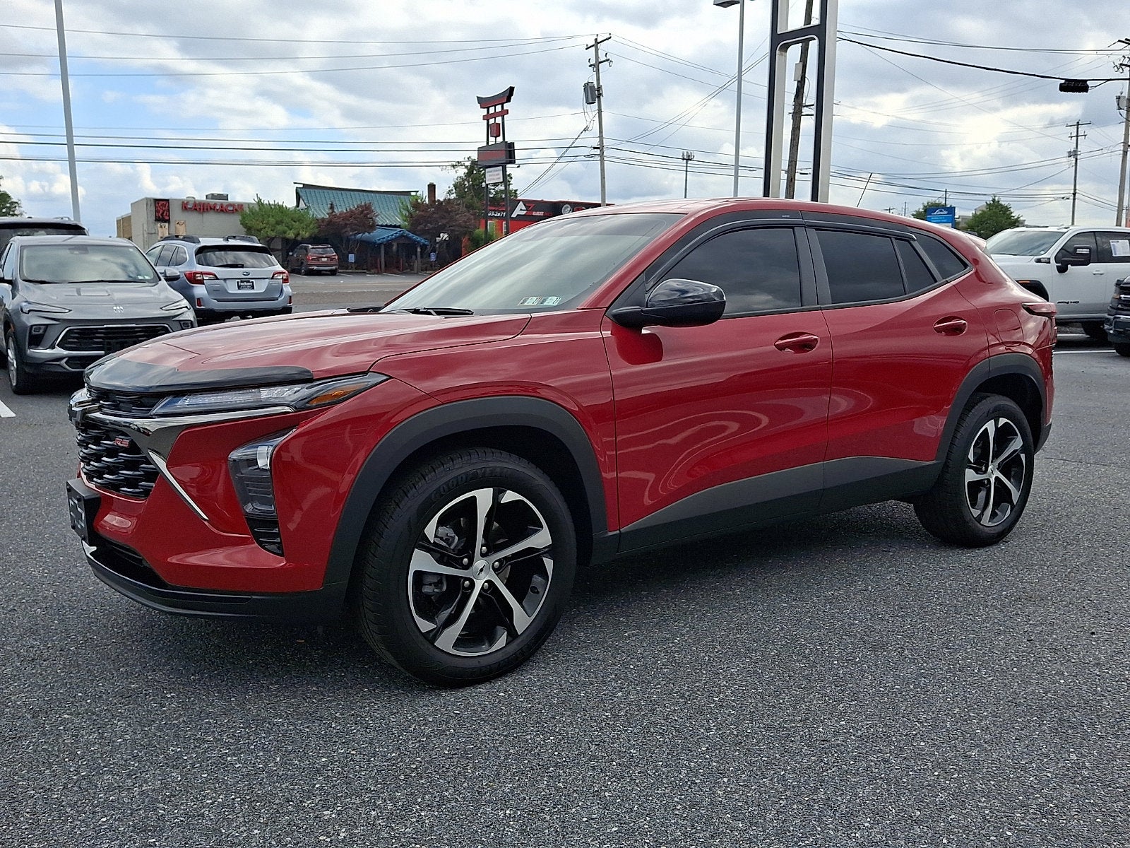 2026 Chevrolet Trax — rear three-quarter view