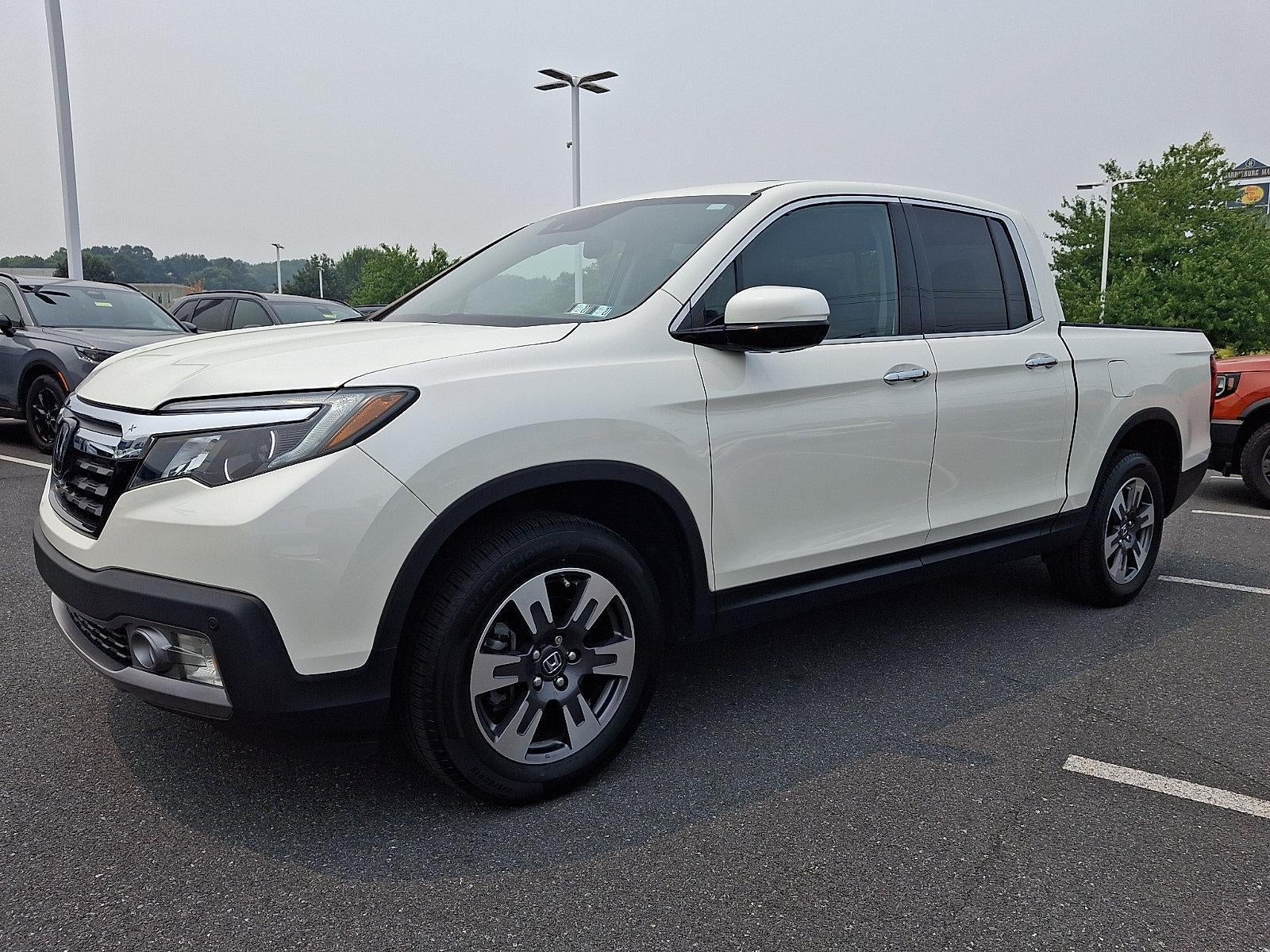 2018 Honda Ridgeline — rear three-quarter view