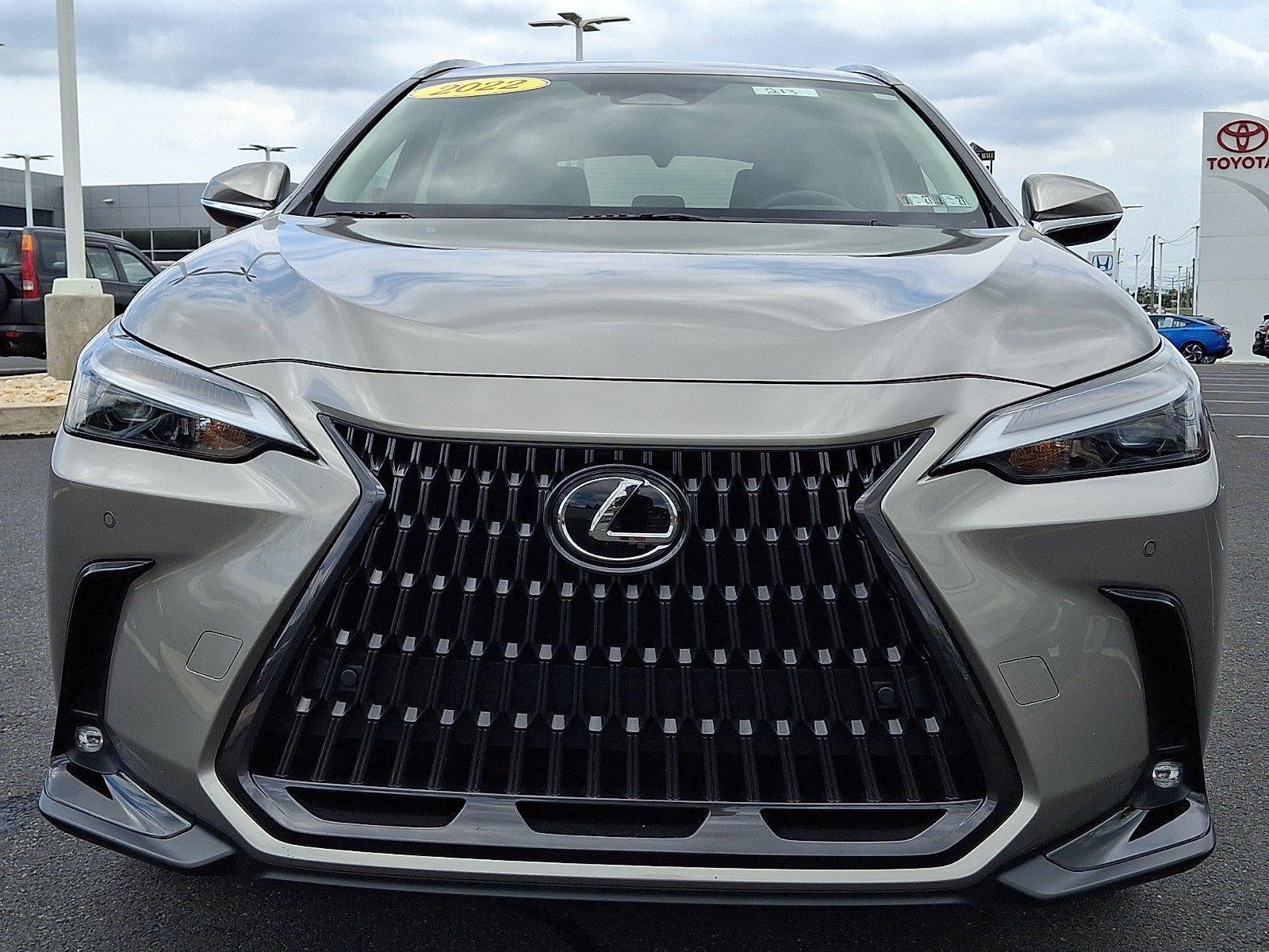 2022 Lexus NX 350h — side profile view