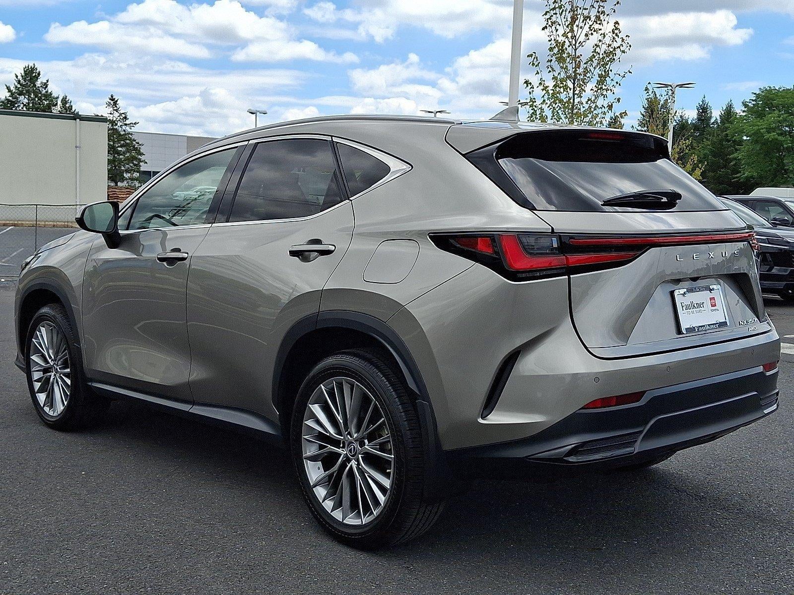 2022 Lexus NX 350h — interior view