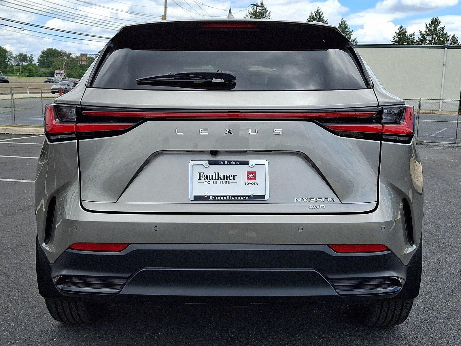 2022 Lexus NX 350h — detail view