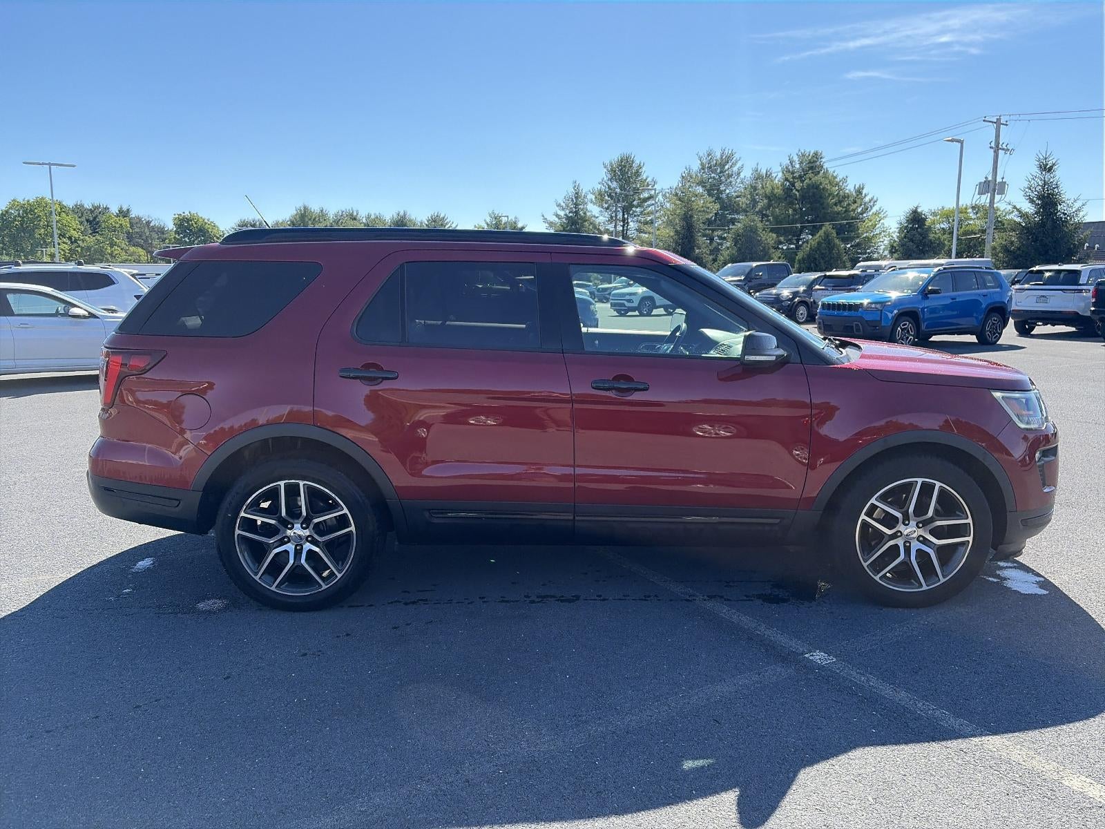 2018 Ford Explorer — interior view