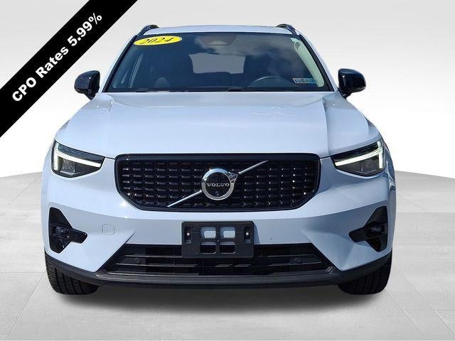 2024 Volvo XC40 — rear three-quarter view