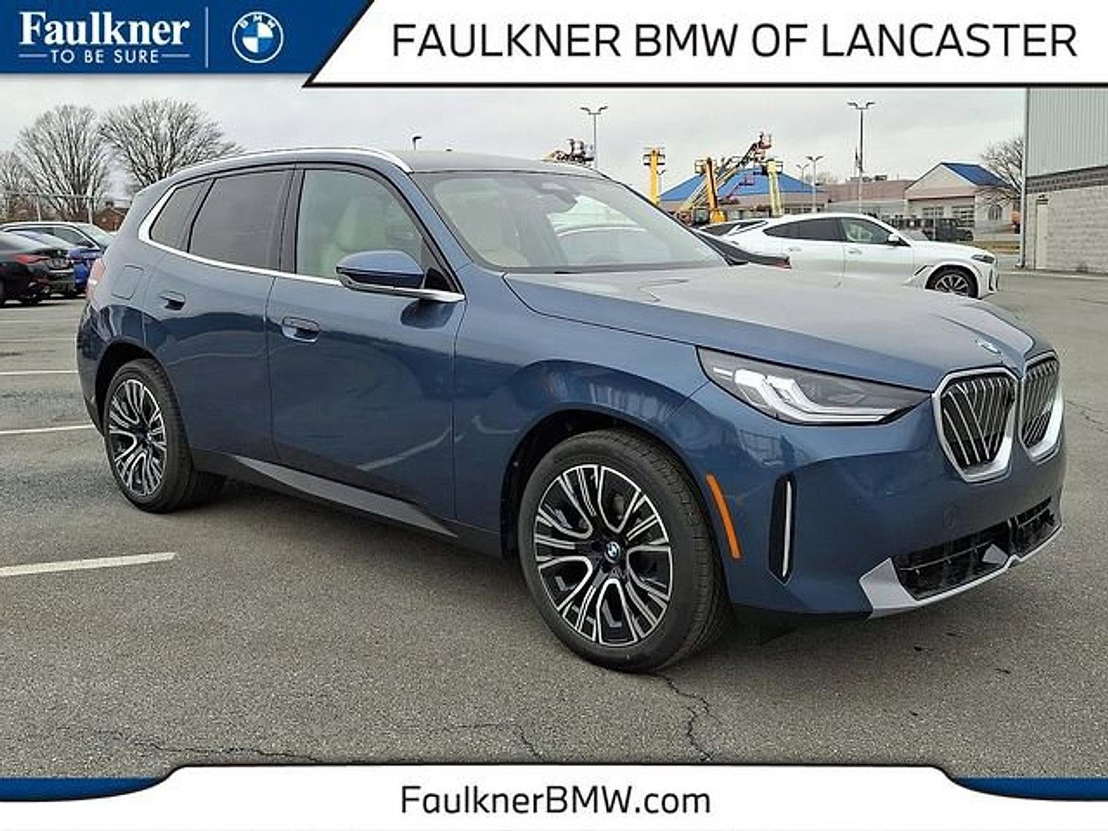 2026 BMW X3 30 xDrive Sports Activity Vehicle in Arctic Race Blue Metallic — front three-quarter view