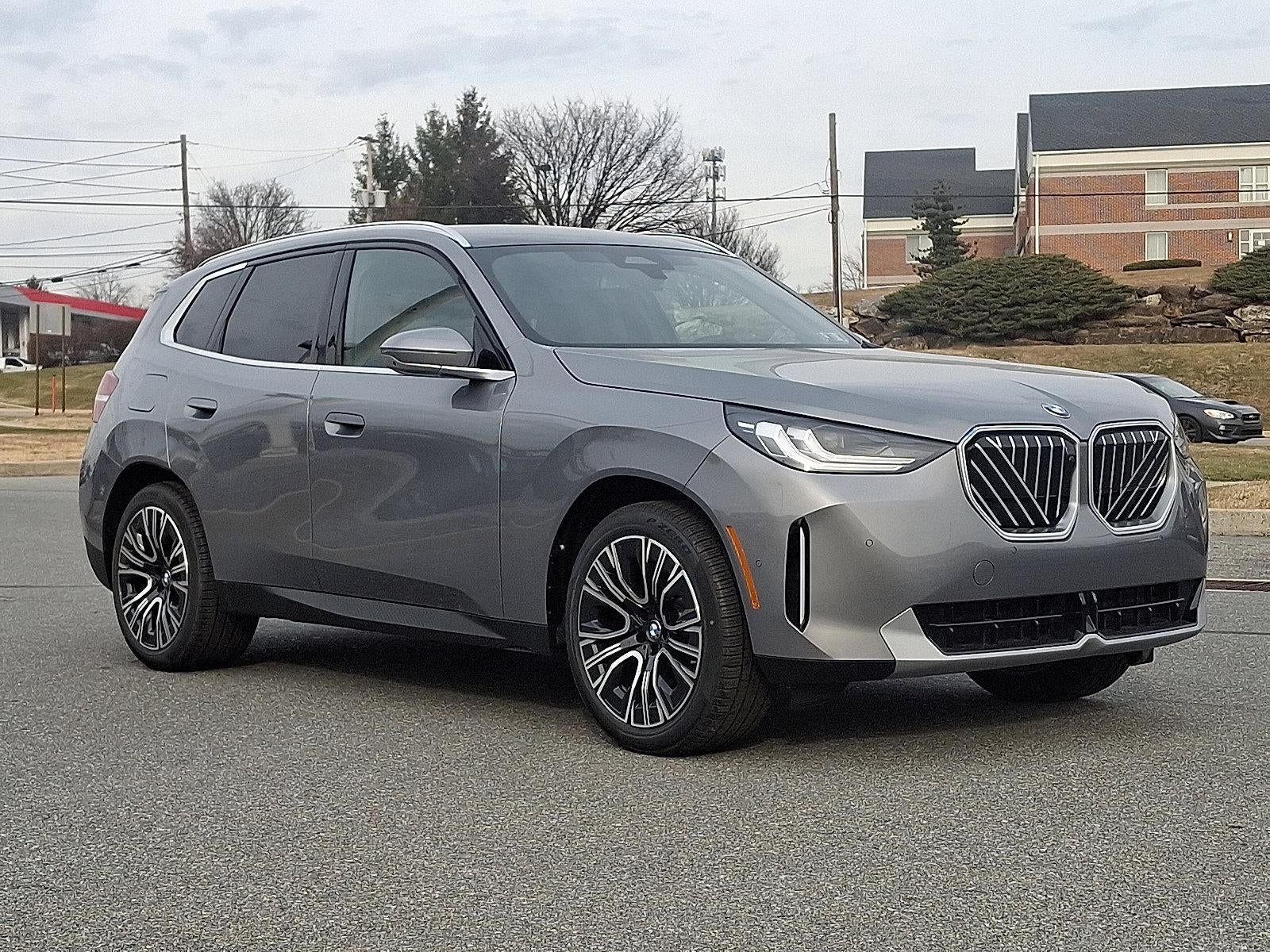 2026 BMW X3 30 xDrive Sports Activity Vehicle in Skyscraper Grey Metallic — front three-quarter view