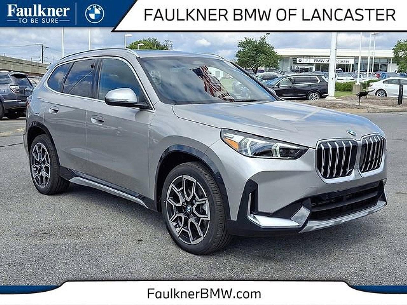 2026 BMW X1 xDrive28i Sports Activity Vehicle in Space Silver Metallic — front three-quarter view