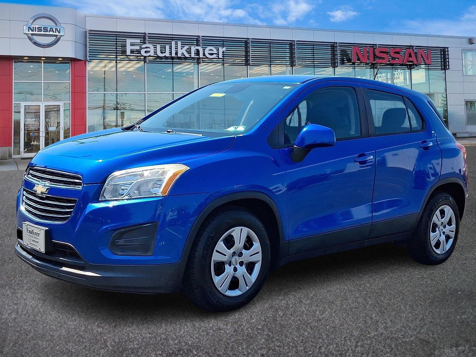 2016 Chevrolet Trax — rear three-quarter view